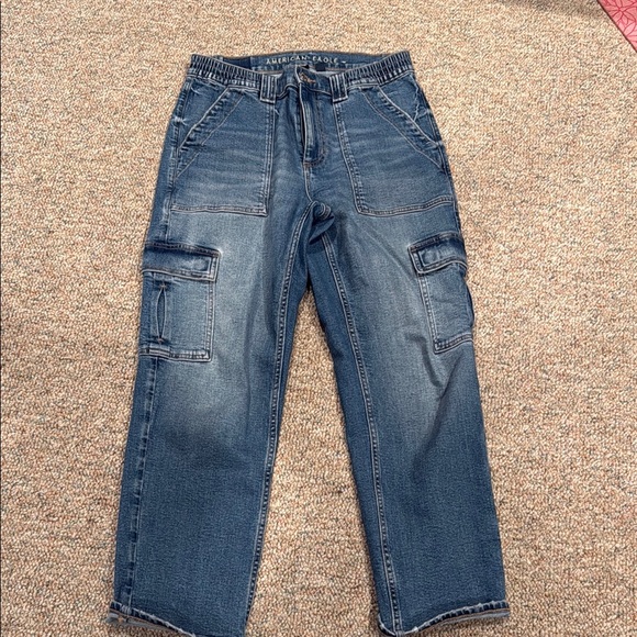 American Eagle Outfitters Denim - American Eagle Cargo Ankle Jeans 6